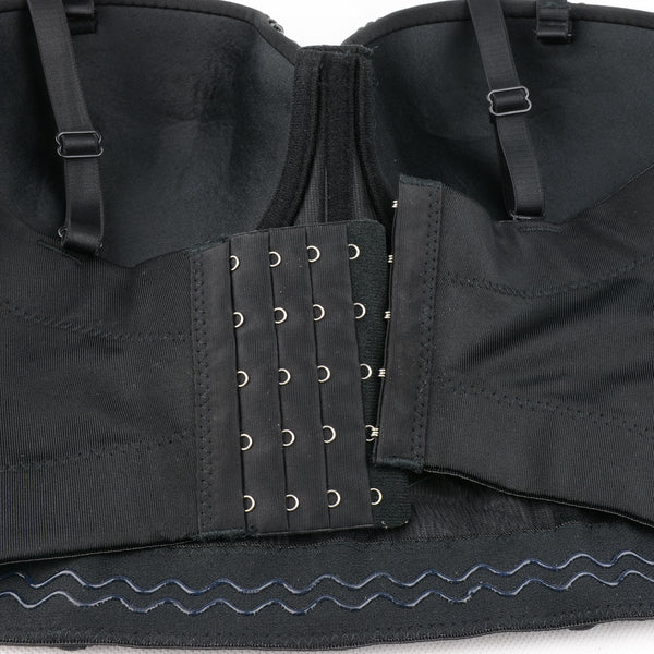 Sexy Pearls Beaded Bustier Corset Club Party Cage Bra - FANCYMAKE