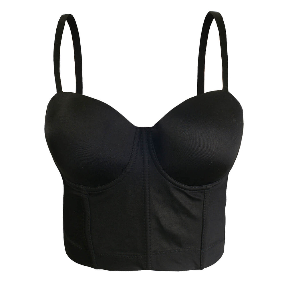 Basic Smooth Women's Bustier Bra Crop Top