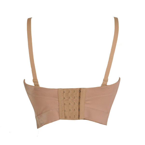 Basic Smooth Women's Bustier Bra Crop Top - FANCYMAKE