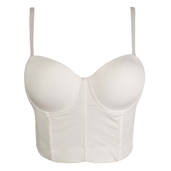 Basic Smooth Women's Bustier Bra Crop Top - FANCYMAKE