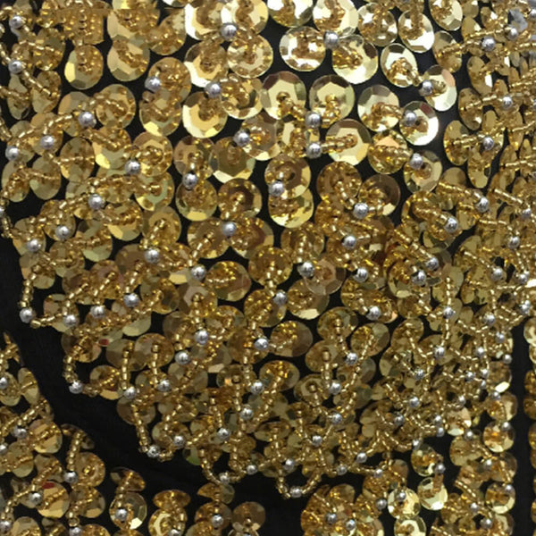 Diamond Pearls Sexy Black Bustier Crop Top - FANCYMAKE