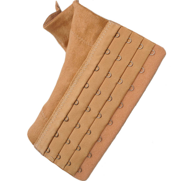 Faux Suede Leather Corset Bustier Crop Top Vest - FANCYMAKE