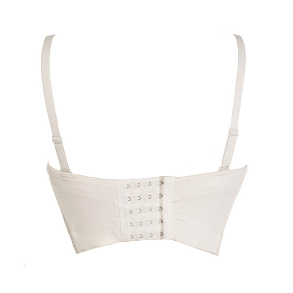 Handmade Pearls Jewel Diamond Bralet Women's Bustier Top - FANCYMAKE