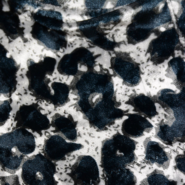 Leopard Pattern Bustier Crop Top Push Up Women's Corset Top Bra Black - FANCYMAKE