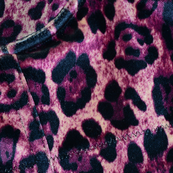 Leopard Pattern Bustier Crop Top Push Up Women's Corset Top Bra Pink - FANCYMAKE