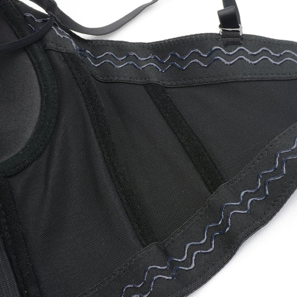 Basic Smooth Cut Cross Bralet Women's Bustier Crop Top - FANCYMAKE