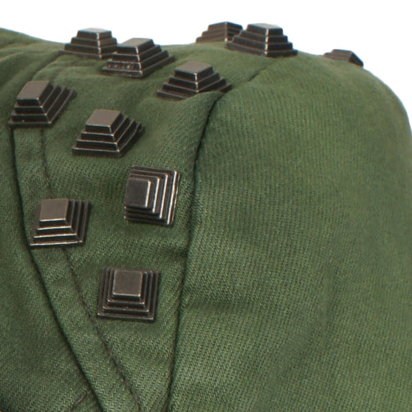 Denim Jeans Slim Fit Studded Jacket - FANCYMAKE